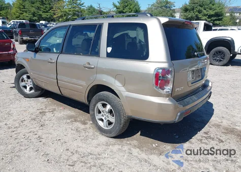 2006 Honda Pilot Ex из США, поврежденный, VIN 5FNYF18426B019092